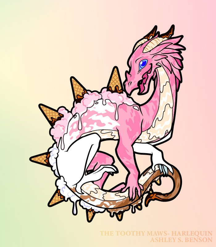 THE TOOTHY MAWS- Harlequin