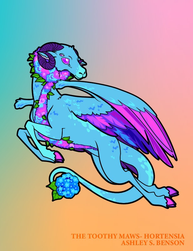 THE TOOTHY MAWS- Hortensia