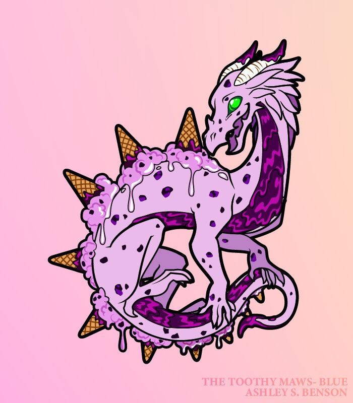 THE TOOTHY MAWS- Blue