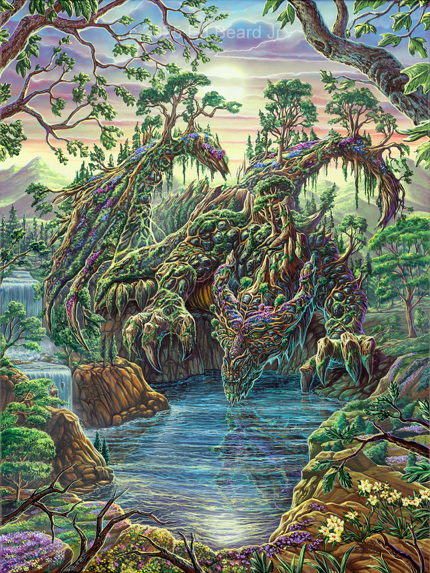 Talamh Dreig “Earth mother elemental dragon”