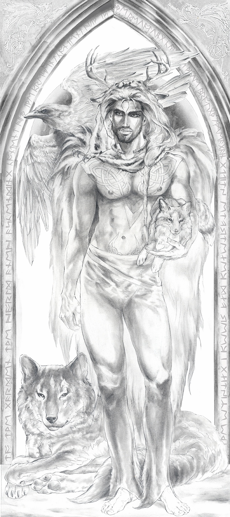 The Druid – Pencil