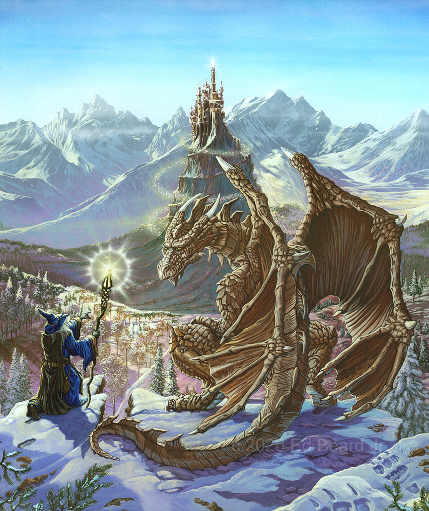 The Wizard and Dragon Encounter