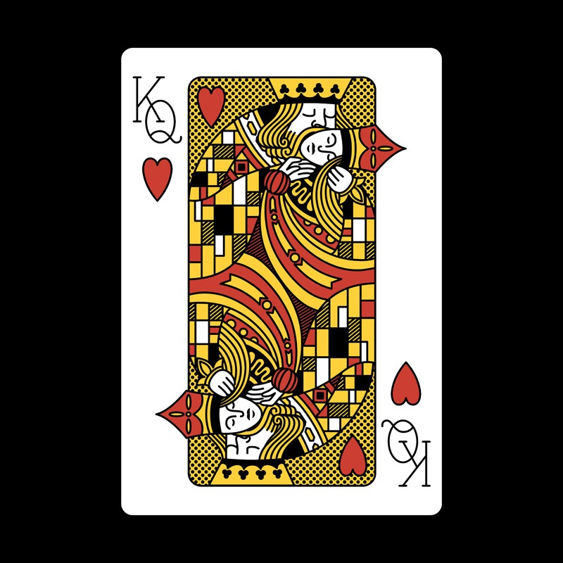 The Kiss Playing Card Klimt