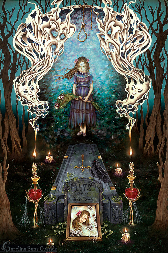 The Cemetery Of The Sleeping Little Girl