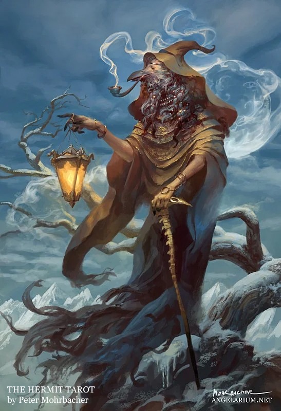 The Hermit Tarot