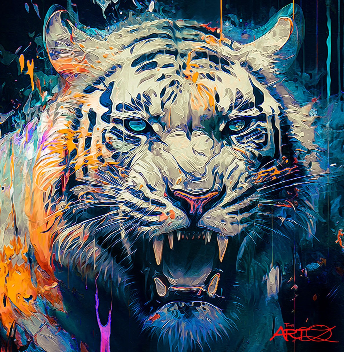 Tiger Story III 25×25