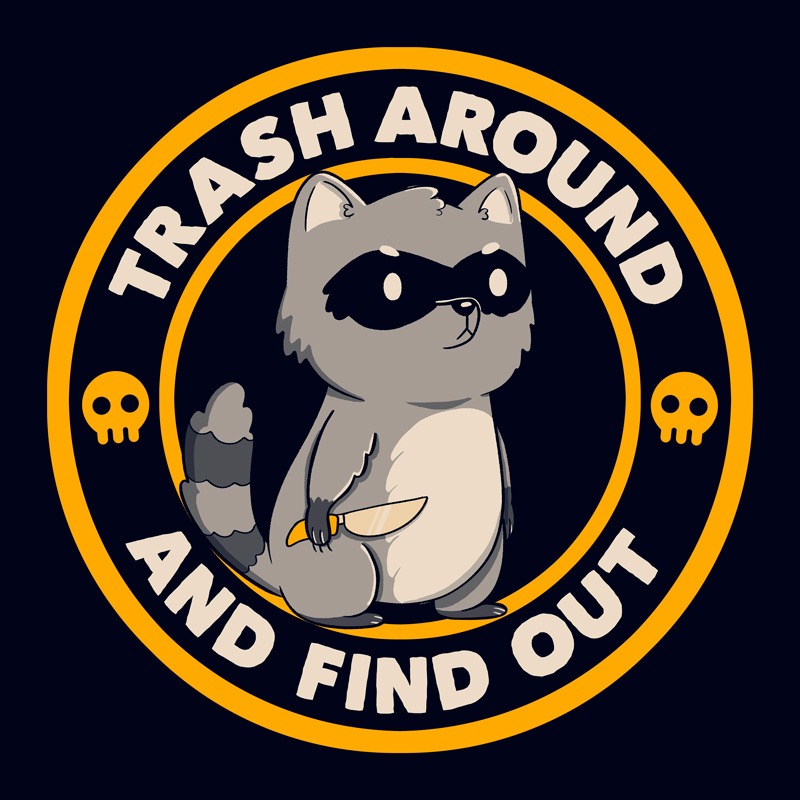 Trash Around Raccoon