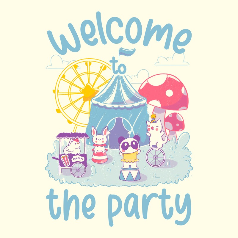 Traveling Circus Kawaii Animals