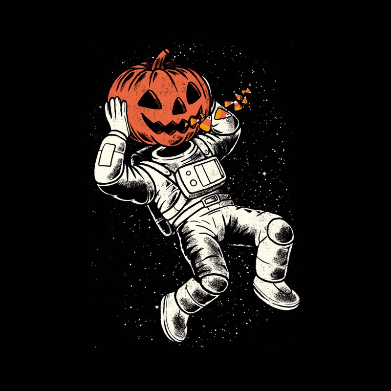 Trick or Treat Astronaut Halloween