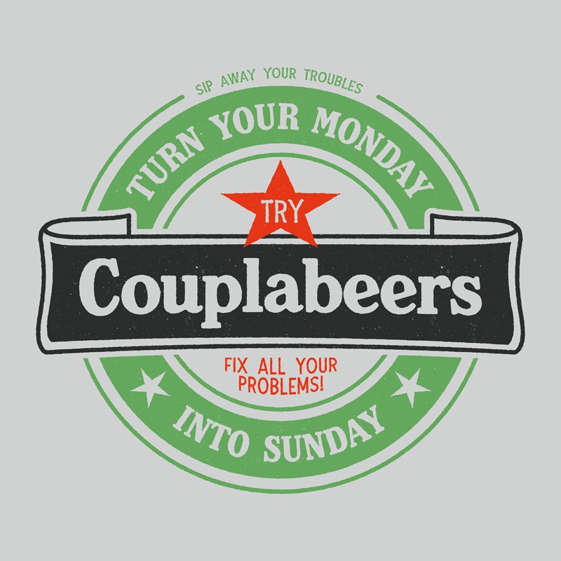 Try Couplabeers! It Fix Everything! Gray