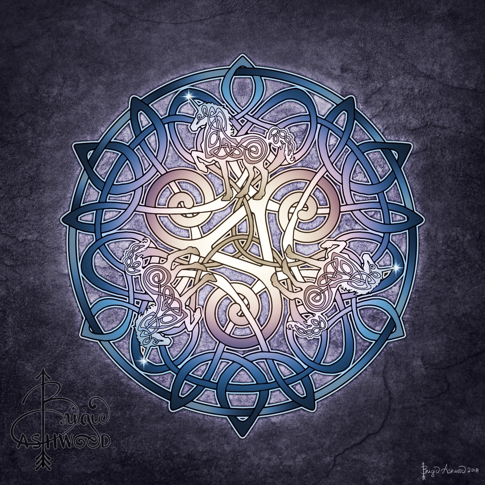 Celtic Wild: Unicorn Knot