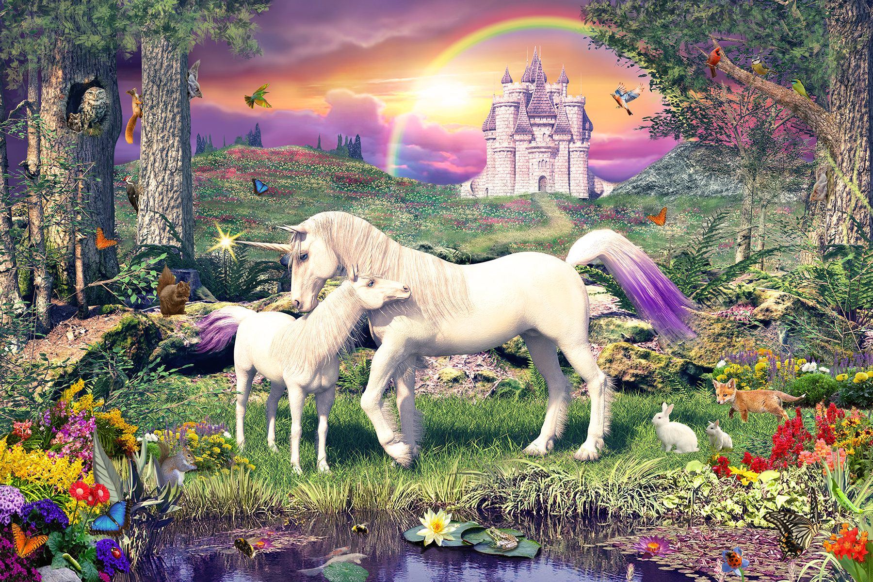 Unicorn forest