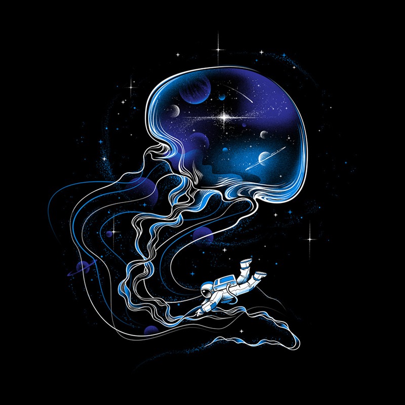 Universe Is a Big Jellyfish