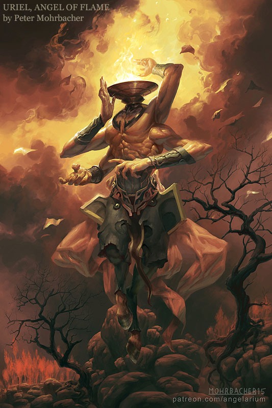 Uriel, Angel of Flame