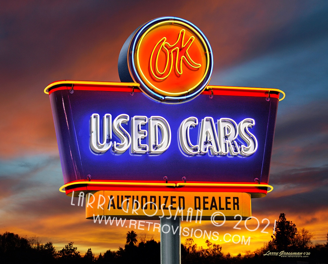 Used Cars Sign
