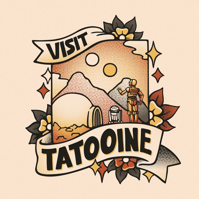 Visit Tatooine Tattoo