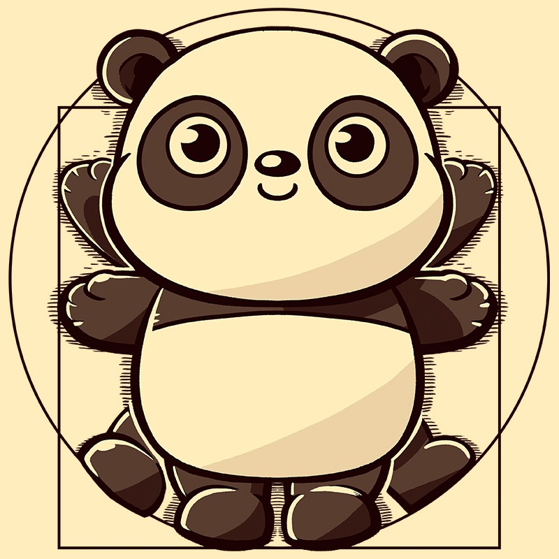 Vitruvian Panda