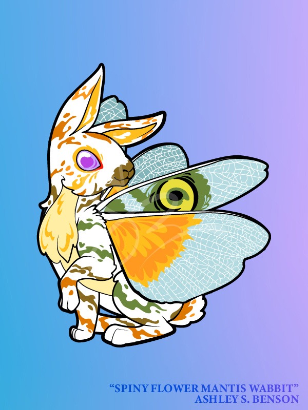 WINGED WABBITS- Spiny Flower Mantis