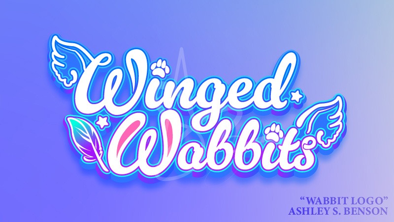 WINGED WABBITS- Logo