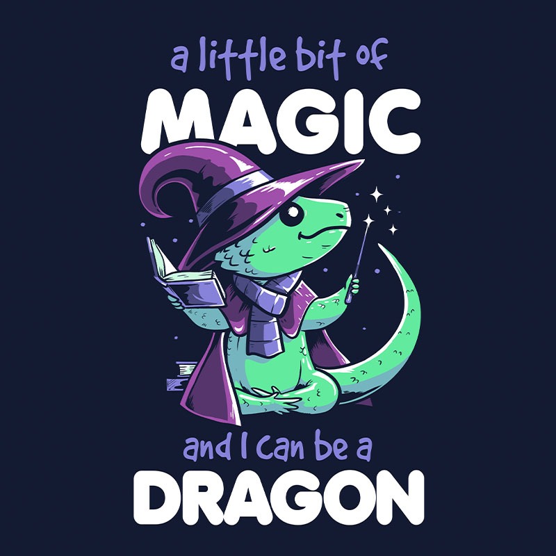 With Magic I Can Be a Dragon