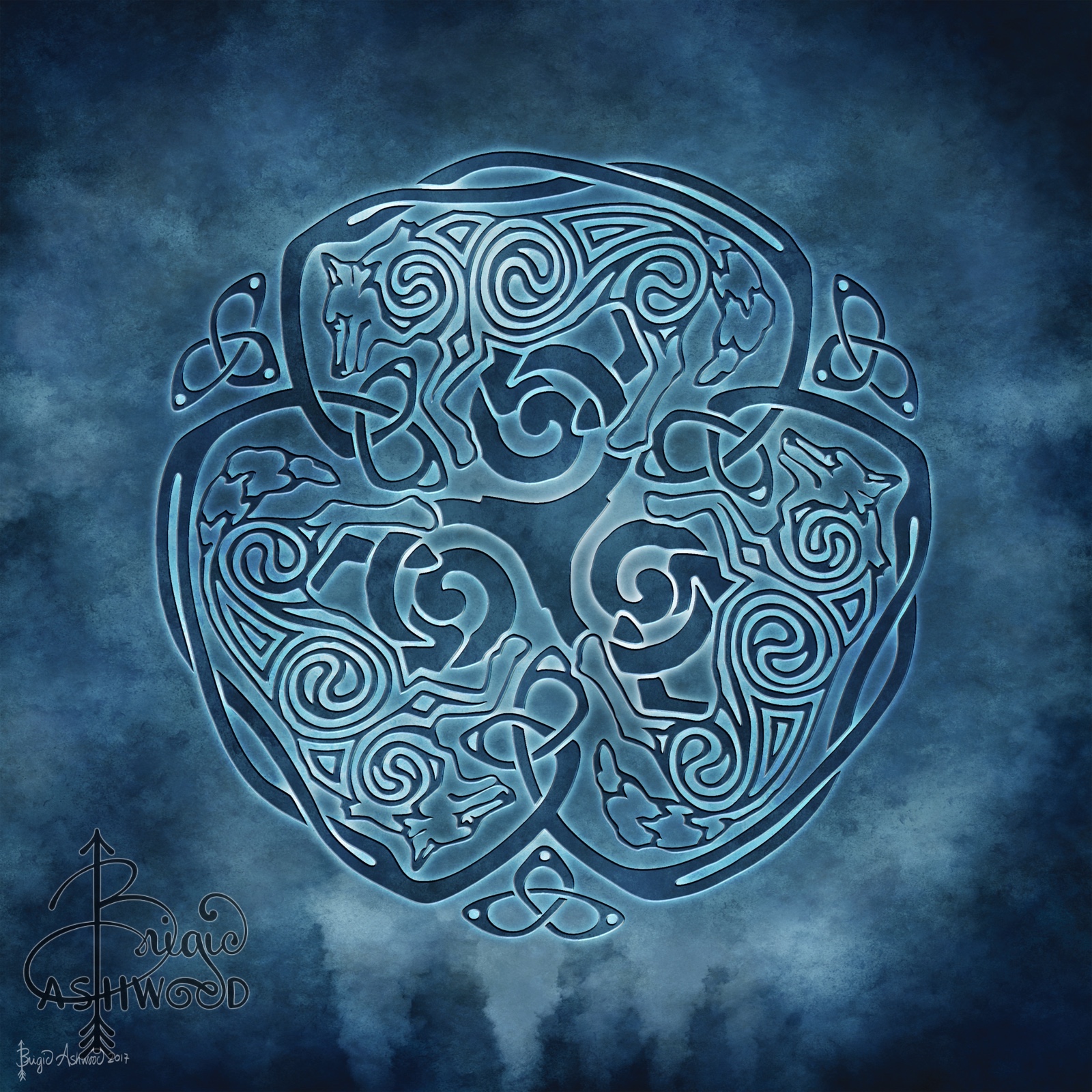 Celtic Wild: Wolf Knot