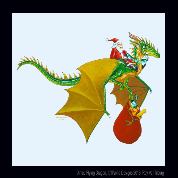 Xmas Flying Dragon