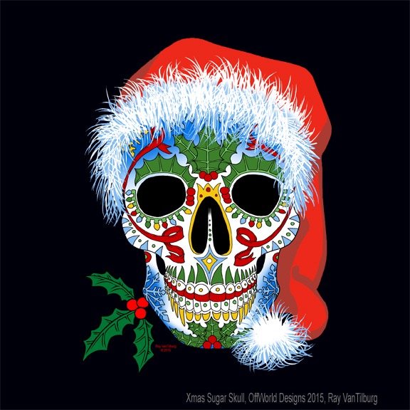Xmas Sugar Skull