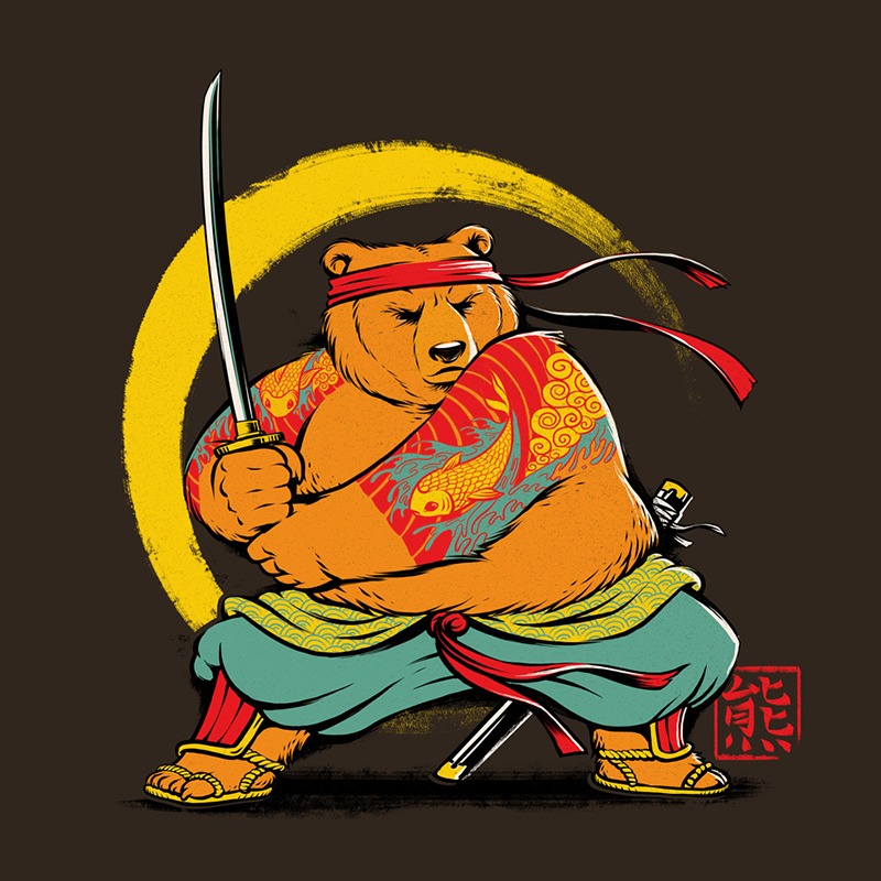 Yakuza Bear Samurai