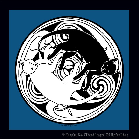 Yin Yang Cats
