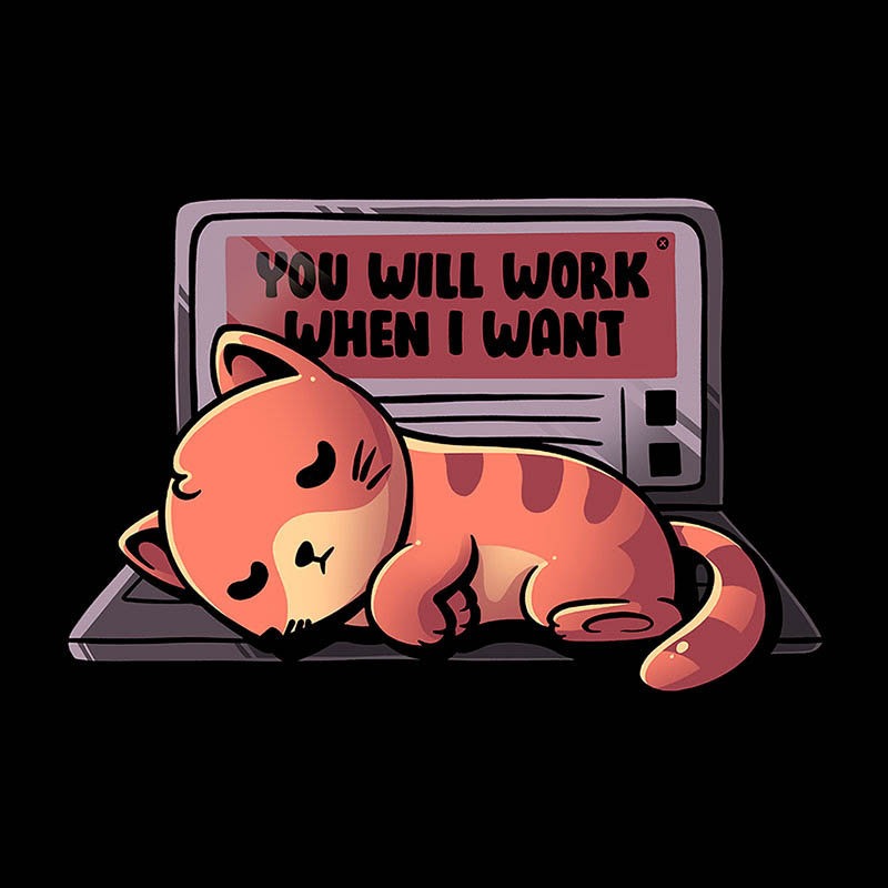 You Will Work When I Wanted