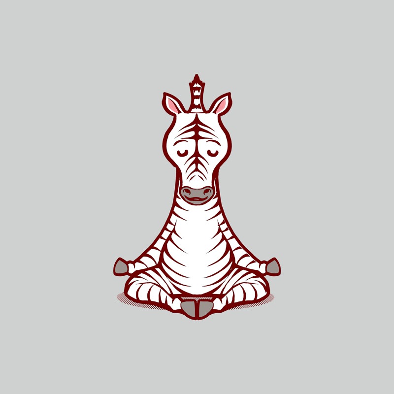 Zebra Animals Meditation Zen Buddhism