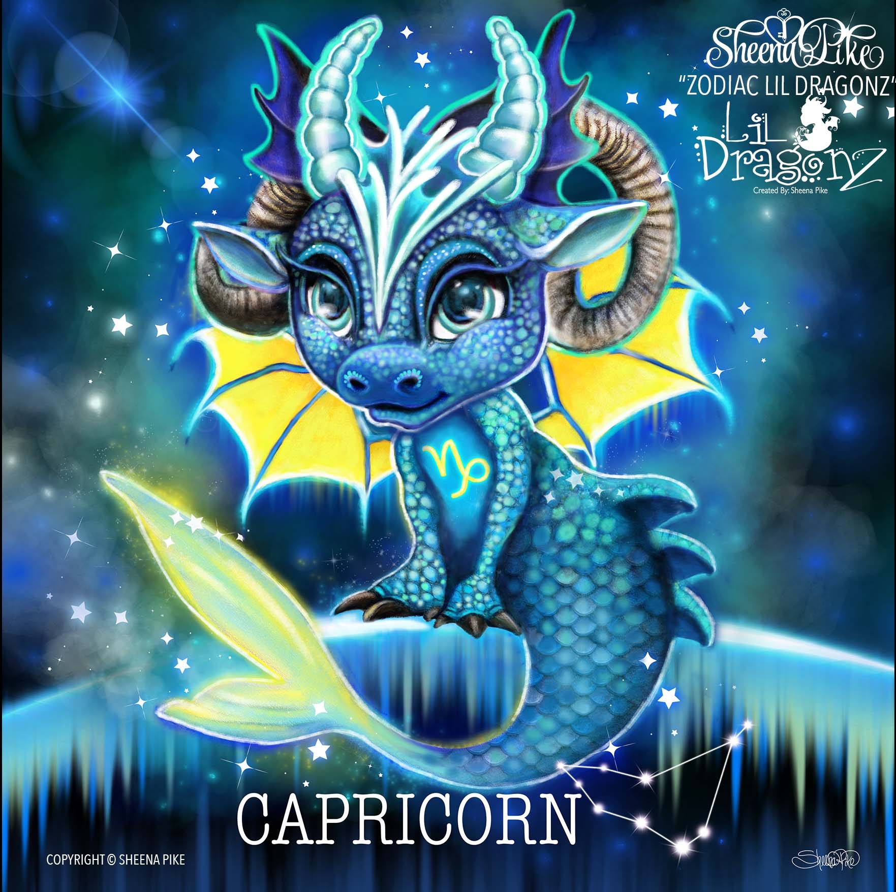Zodiac Lil Dragonz Capricorn
