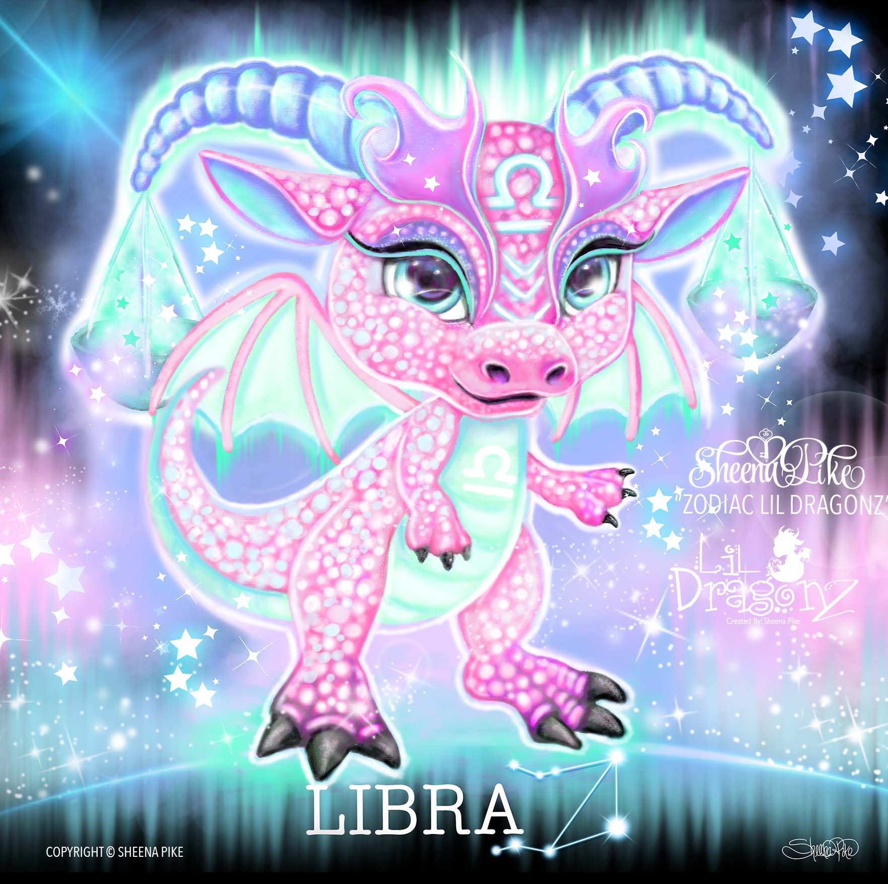 Zodiac Lil Dragonz Libra
