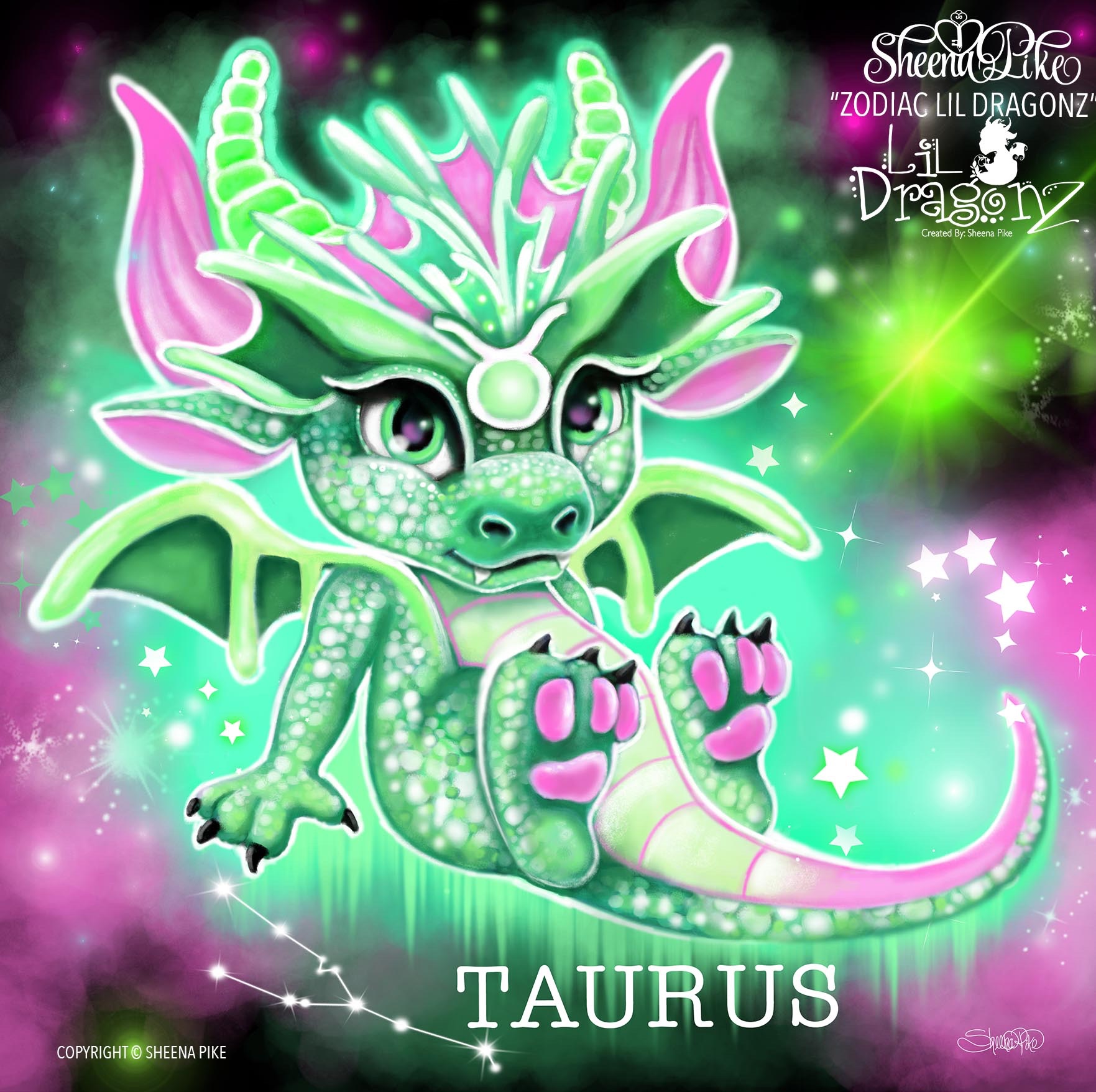 Zodiac Lil Dragonz Taurus