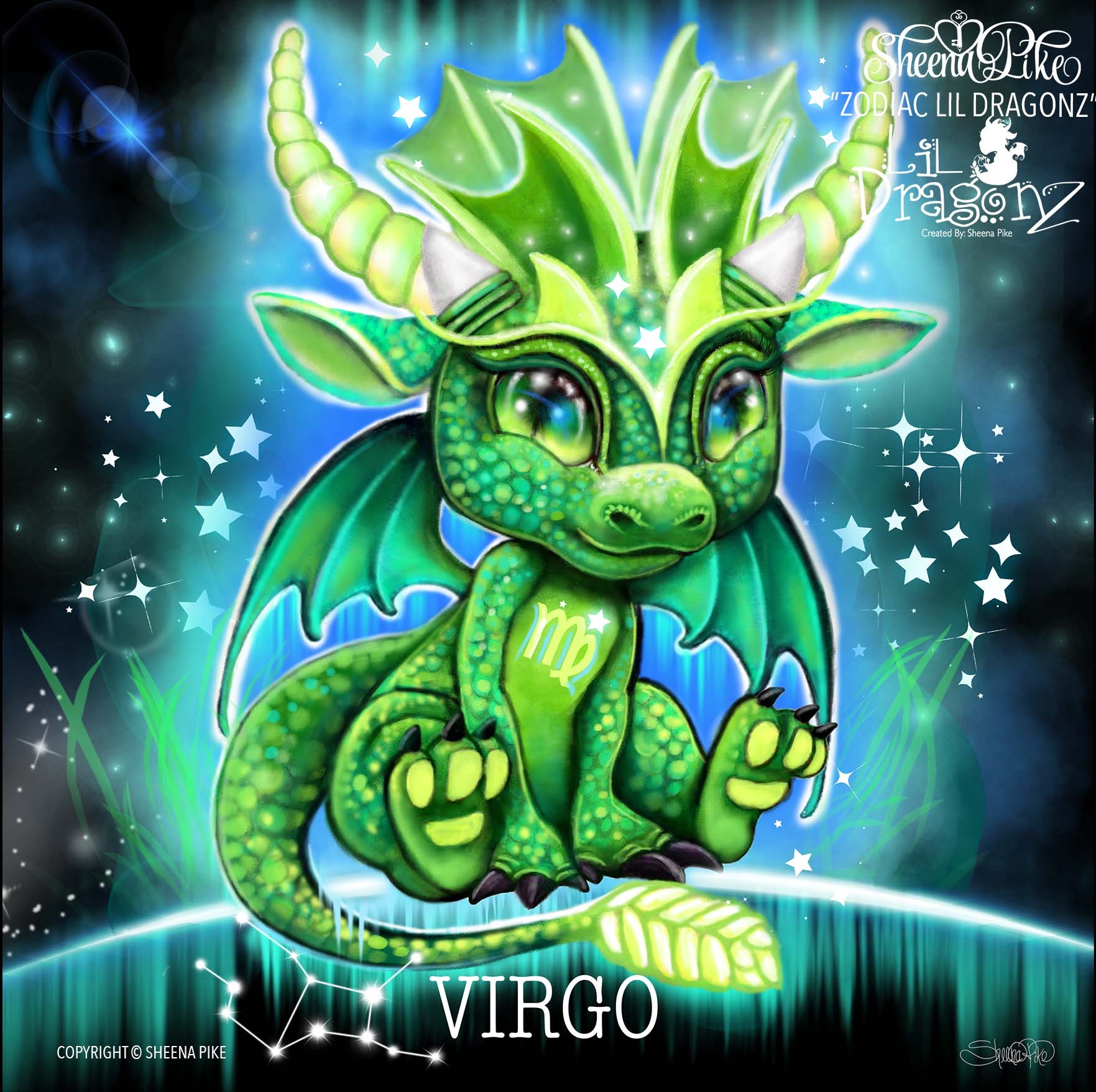 Zodiac Lil Dragonz Virgo