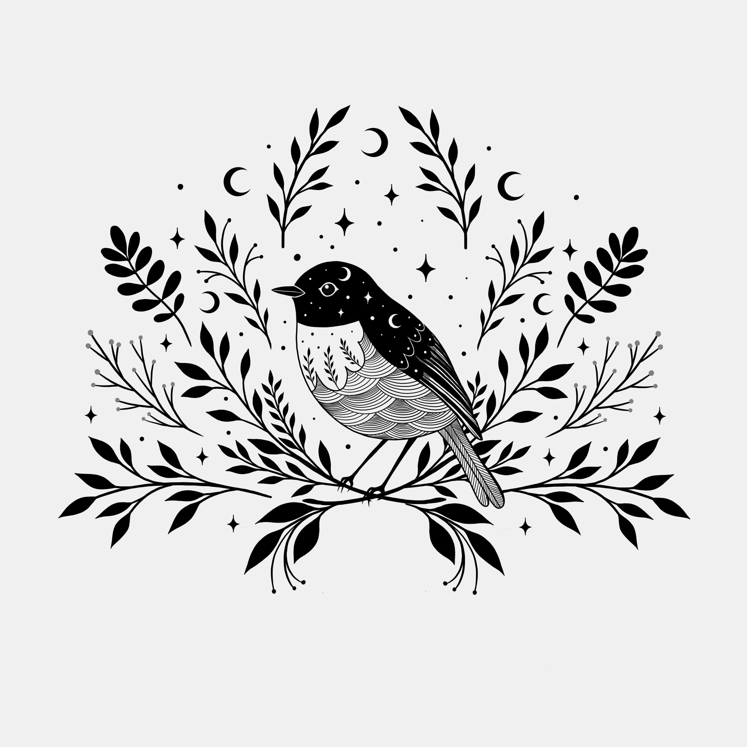 A bird with Many Moons