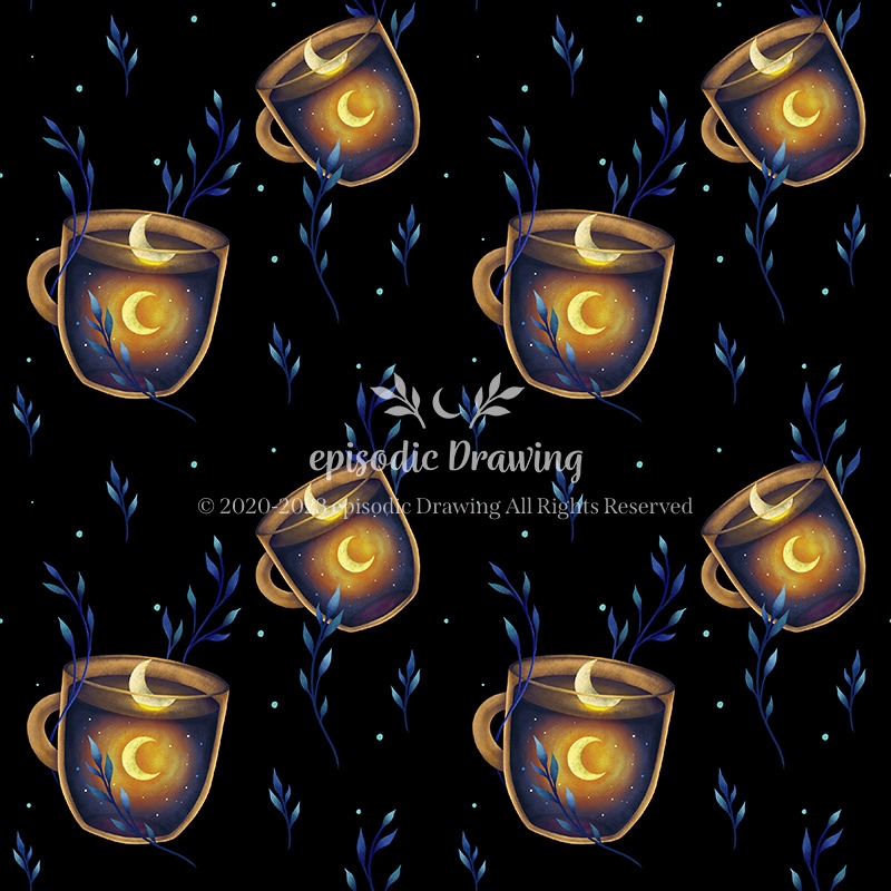 A Cup of Moonshine Pattern