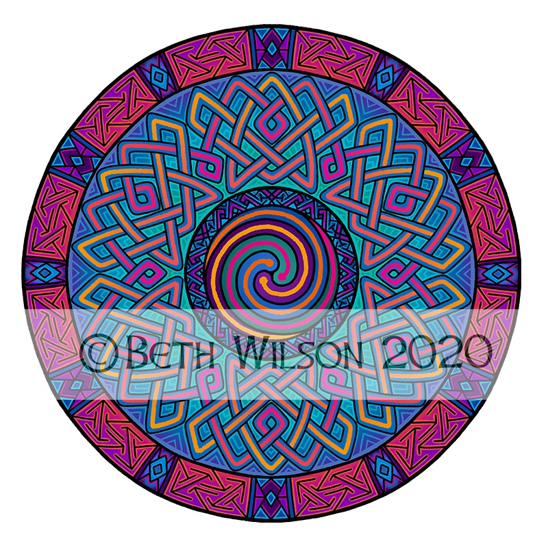 Celtic Knot Circle 01