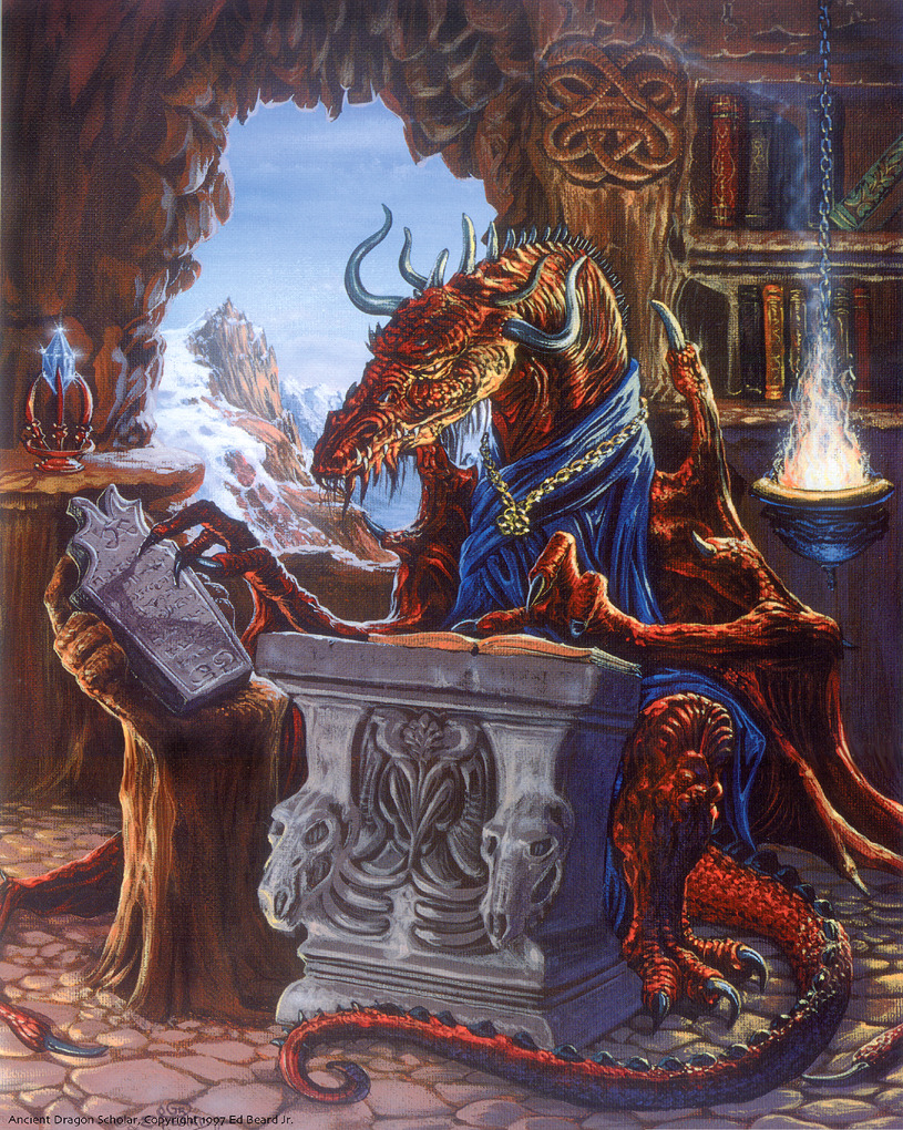 Ancient Dragon Scholar