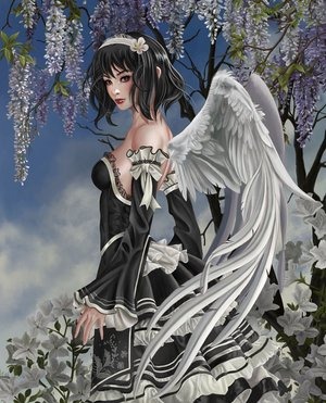 angel and flowers first done tweaked