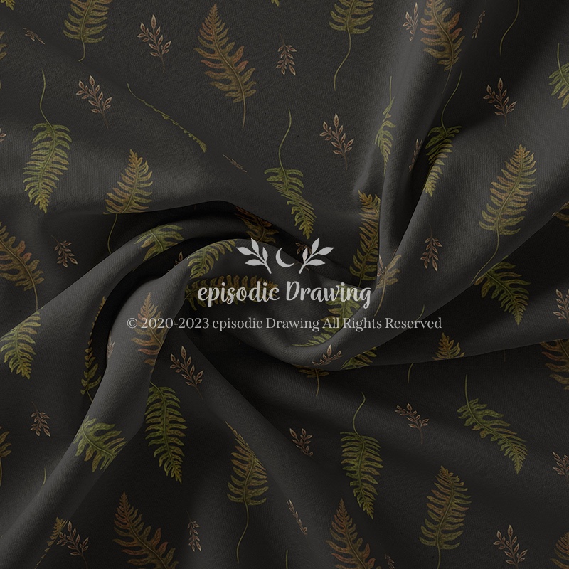 Autumn Fern Pattern