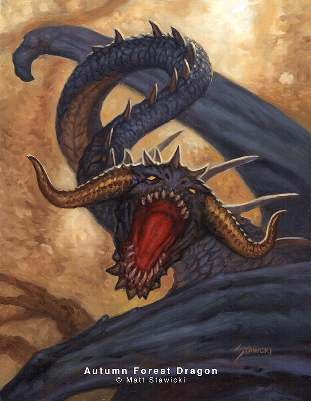 Autumn Forest Dragon