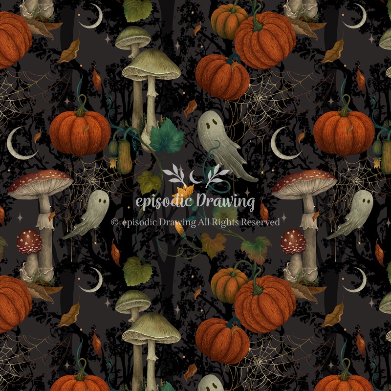 Cottage Core Autumn Ghost