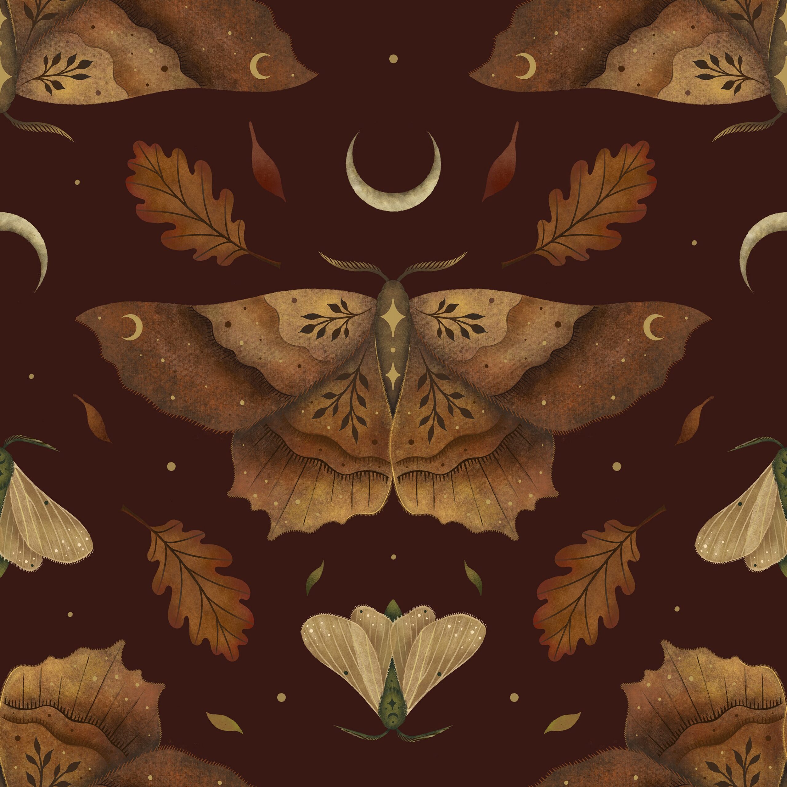 Autumn Moth Pattern