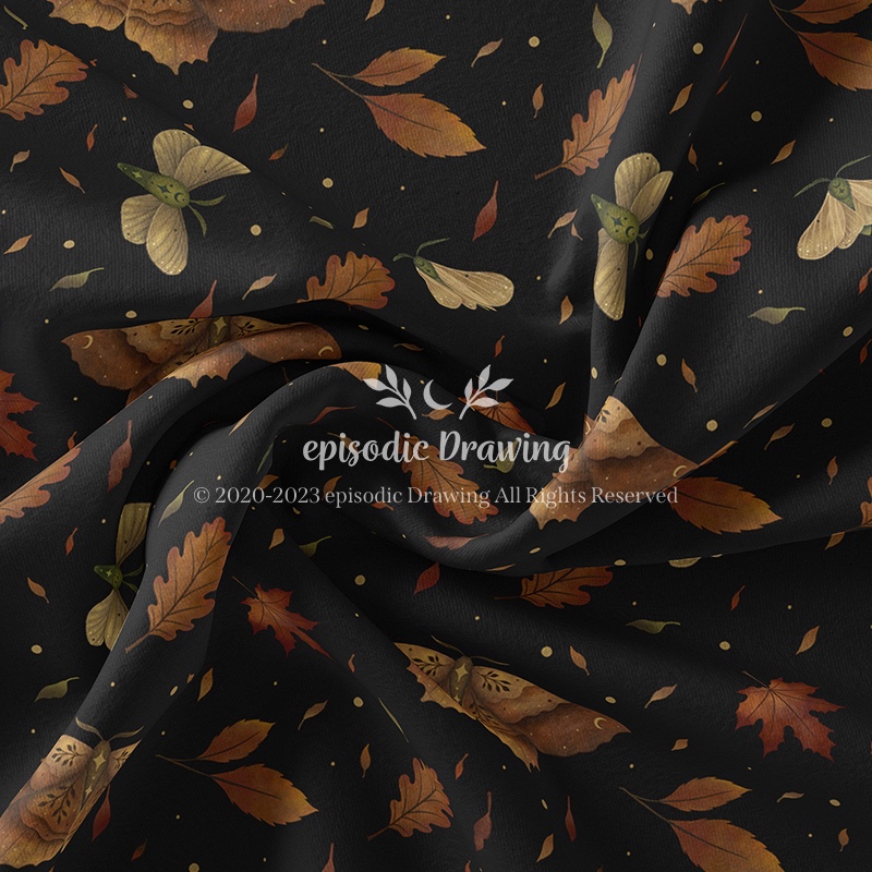 Autumn Moths Pattern