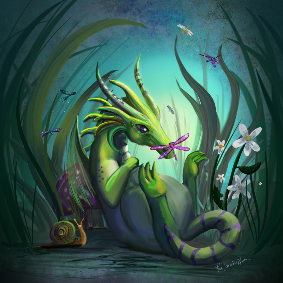 Dewdrop the Dragon