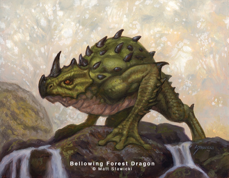 Bellowing Forest Dragon