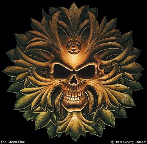 The Green Skull (CA121)
