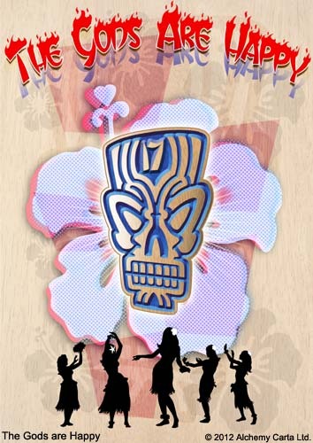 The Gods are Happy – Tiki Skull (CA637UL13)