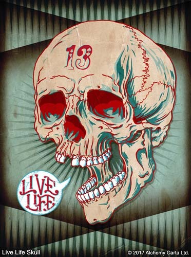 Live Life Skull (CA888UL13)